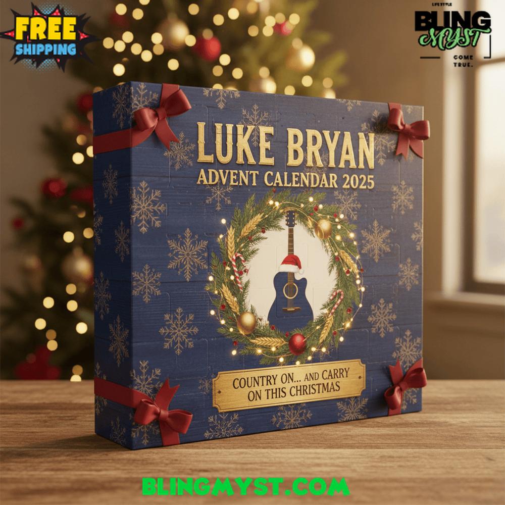 Luke Bryan Christmas 2025 Advent Calendar Luke Bryan Christmas 2025 Advent Calendar