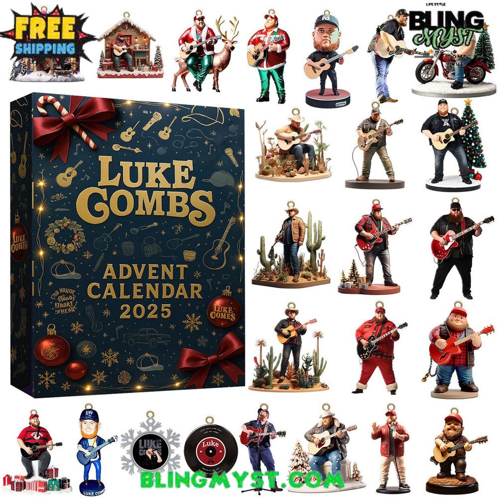 Luke Combs Limited Edition Advent Calendar 2025 Luke Combs Limited Edition Advent Calendar 2025