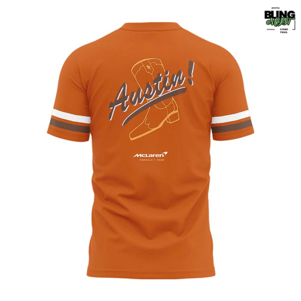 McLaren Formula 1 Austin United States T-Shirt McLaren Formula 1 Austin United States T-Shirt