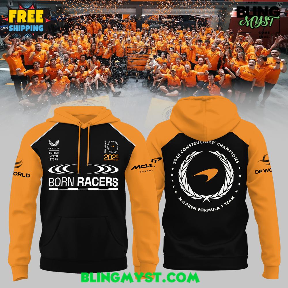 McLaren Formula Constructors 2025 World Champions Hoodie McLaren Formula Constructors 2025 World Champions Hoodie