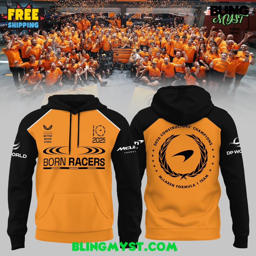 McLaren Formula Constructors 2025 World Champions Hoodie McLaren Formula Constructors 2025 World Champions Hoodie