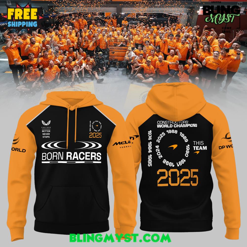 McLaren Formula Constructors 2025 World Champions Hoodie McLaren Formula Constructors 2025 World Champions Hoodie