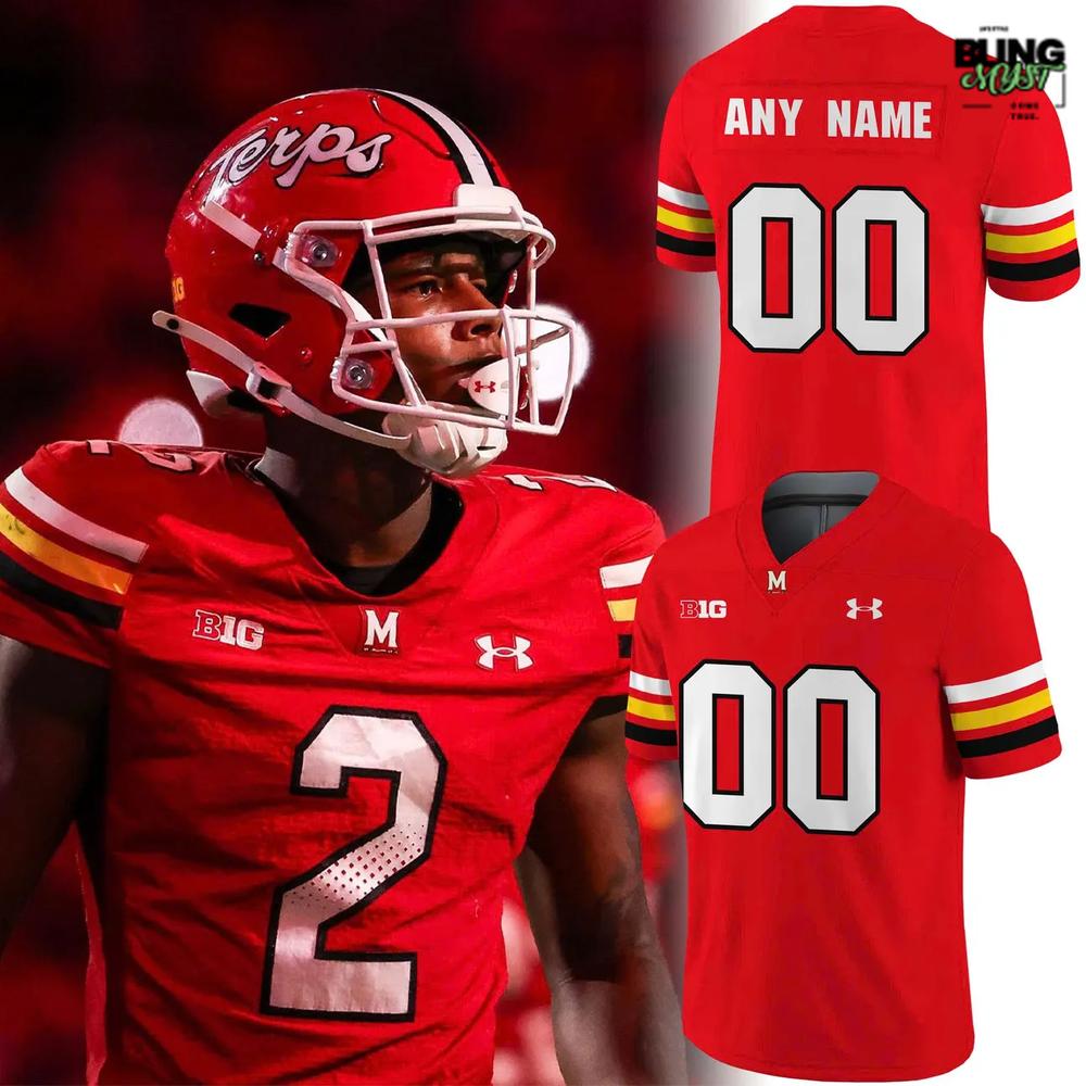 Men’s Under Armour Maryland Terrapins Red Football Jersey Men’s Under Armour Maryland Terrapins Red Football Jersey