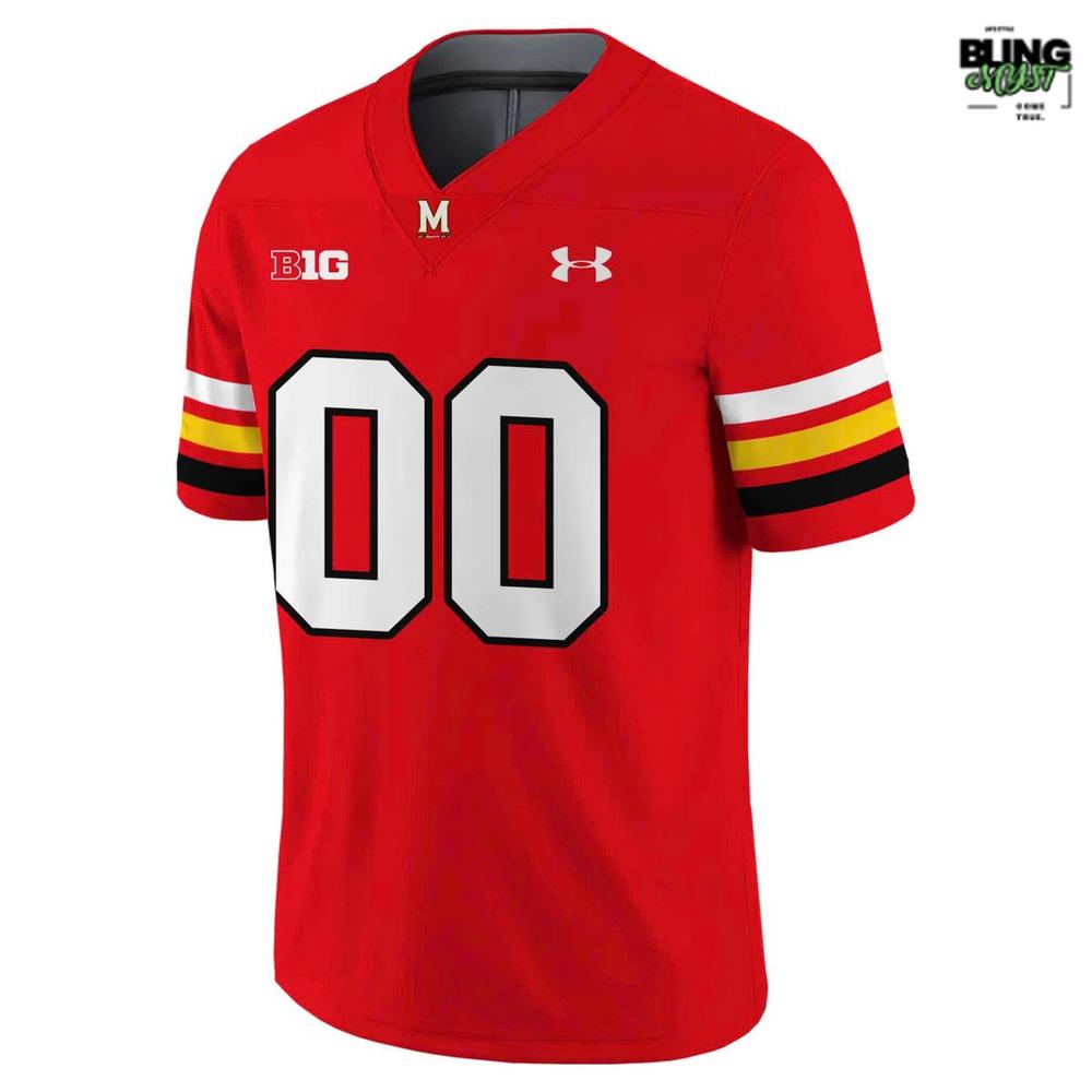 Men’s Under Armour Maryland Terrapins Red Football Jersey Men’s Under Armour Maryland Terrapins Red Football Jersey