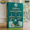 Miami Dolphins 59TH ANNIVERSARY Christmas Limited Edition Advent Calendar 2025 2