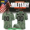 Miami Hurricanes Military Appreciation 2025 Camo Football Jersey 3 Miami Hurricanes Military Appreciation 2025 Camo Football Jersey 4