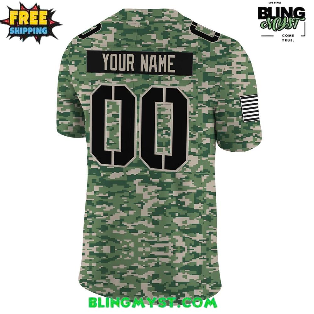 Miami Hurricanes Military Appreciation 2025 Camo Football Jersey Miami Hurricanes Military Appreciation 2025 Camo Football Jersey