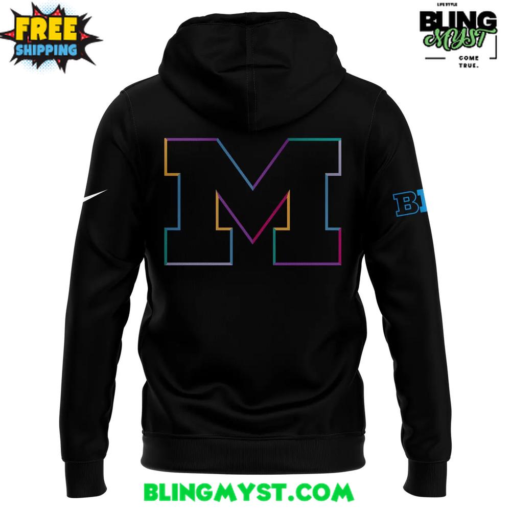 Michigan Wolverines Crucial Catch Intercept Cancer 2025 Hoodie Michigan Wolverines Crucial Catch Intercept Cancer 2025 Hoodie