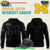 Michigan Wolverines Crucial Catch Intercept Cancer 2025 Hoodie 3 Michigan Wolverines Crucial Catch Intercept Cancer 2025 Hoodie 4