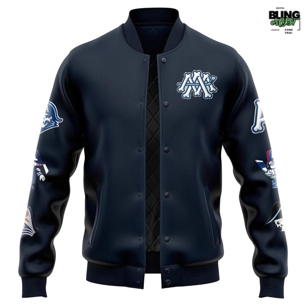 Milwaukee Admirals 2025 Season Baseball Jacket Milwaukee Admirals 2025 Season Baseball Jacket