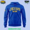 Milwaukee Brewers Jesus Won 2025 Special Edition Hoodie 1 Milwaukee Brewers Jesus Won 2025 Special Hoodie 2