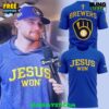 Milwaukee Brewers Jesus Won 2025 Special T Shirt 1