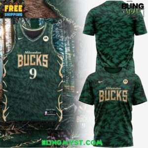 Milwaukee Bucks 2025 Fear the Deer T-Shirt