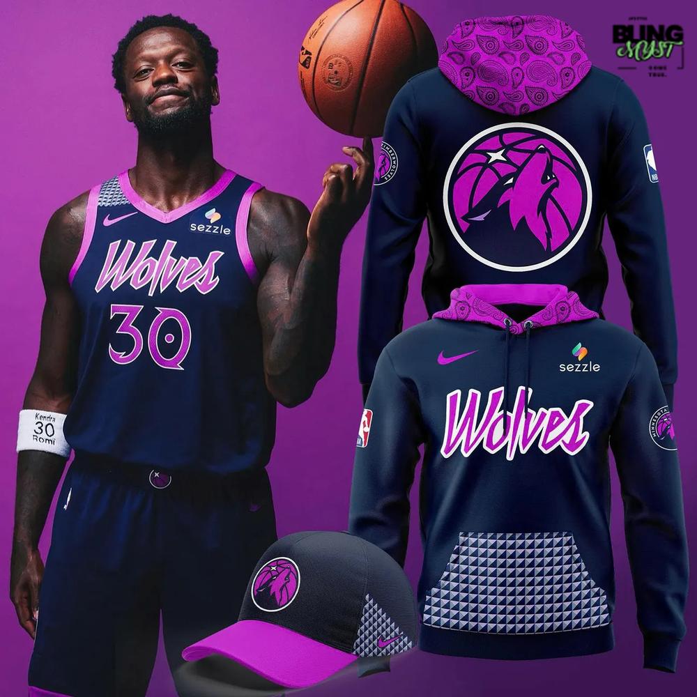 Minnesota Timberwolves City Edition 2025-26 Hoodie Minnesota Timberwolves City Edition 2025-26 Hoodie