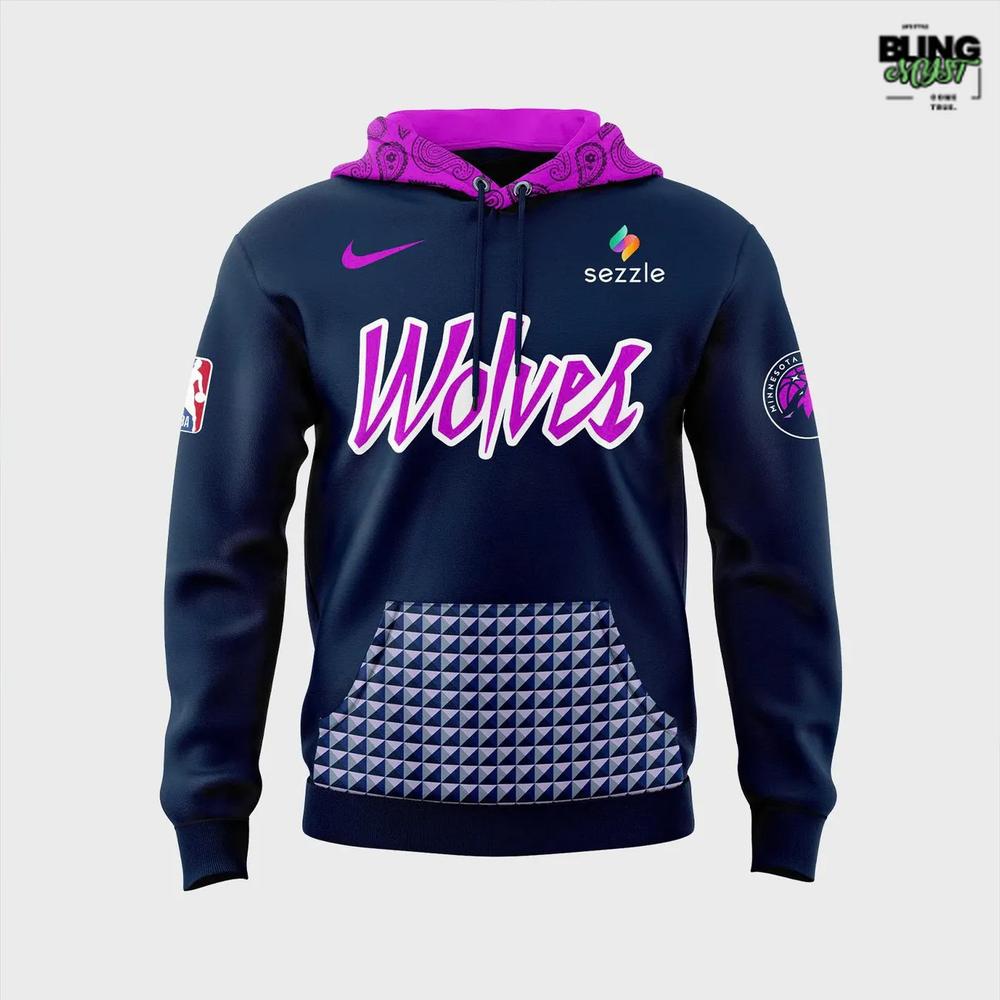 Minnesota Timberwolves City Edition 2025-26 Hoodie Minnesota Timberwolves City Edition 2025-26 Hoodie