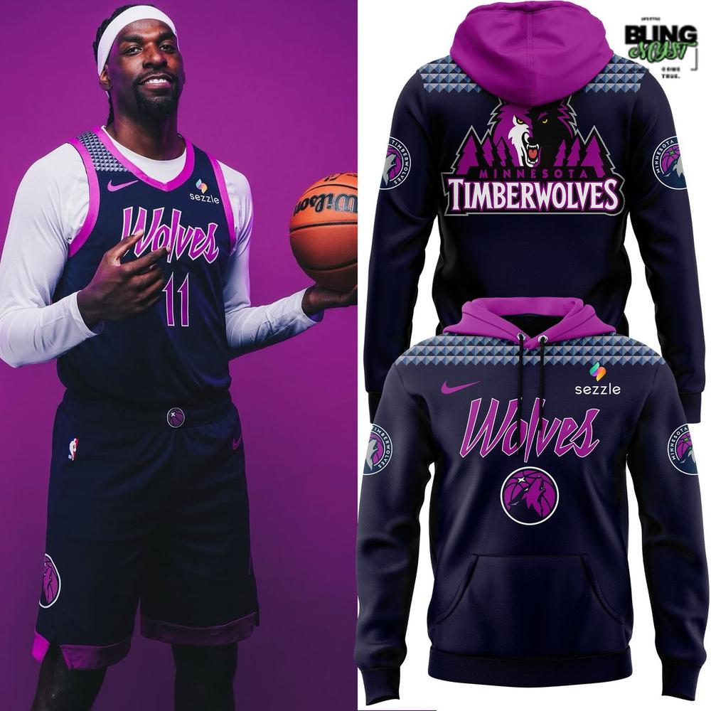 Minnesota Timberwolves City Edition 2025-26 Hoodie Minnesota Timberwolves City Edition 2025-26 Hoodie