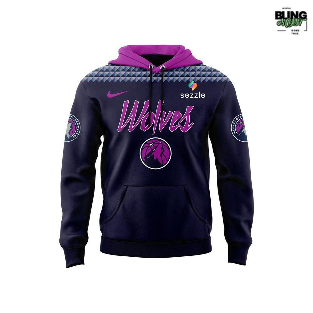 Minnesota Timberwolves City Edition 2025-26 Hoodie Minnesota Timberwolves City Edition 2025-26 Hoodie