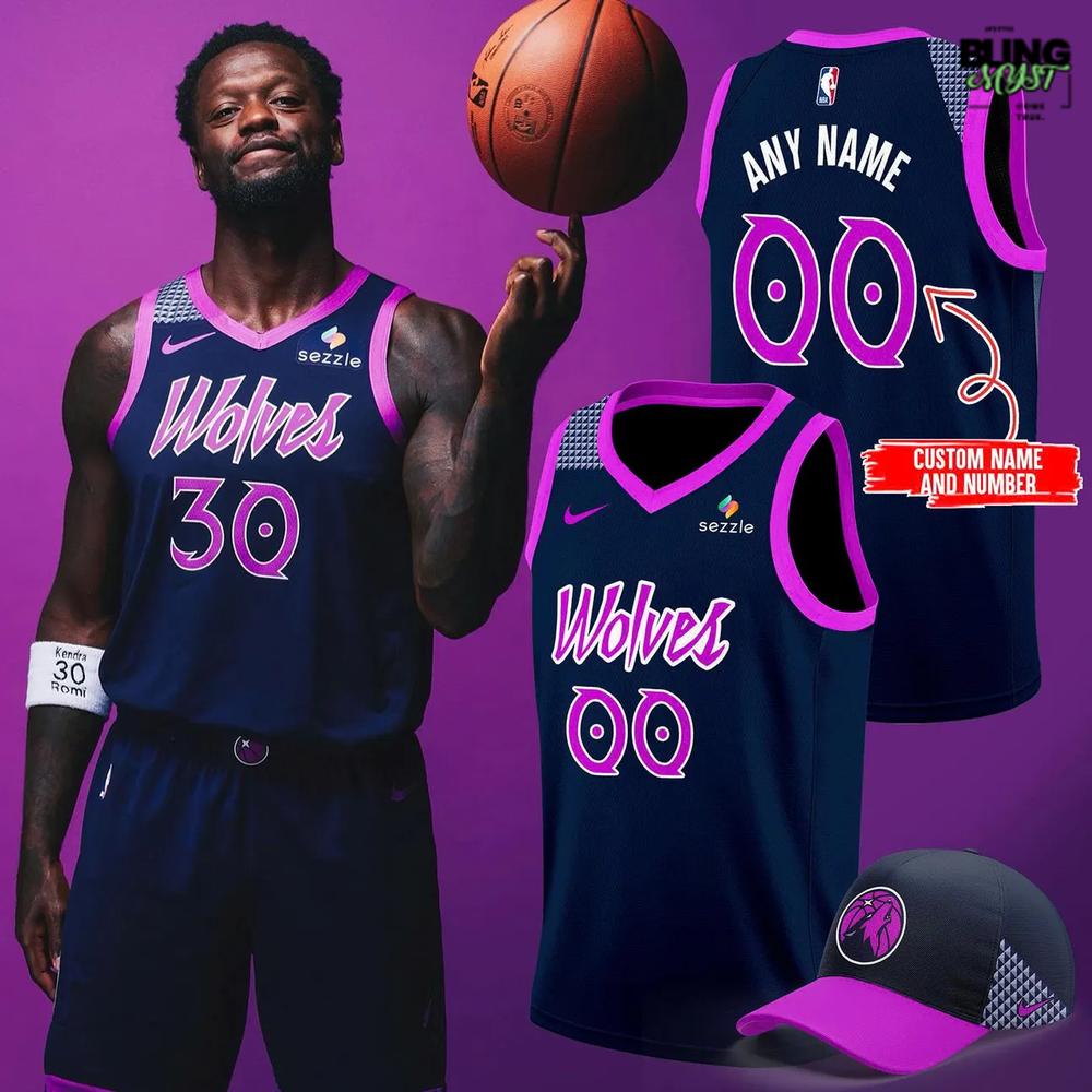 Minnesota Timberwolves City Edition 2025-26 NBA Basketball Jersey Minnesota Timberwolves City Edition 2025-26 NBA Basketball Jersey