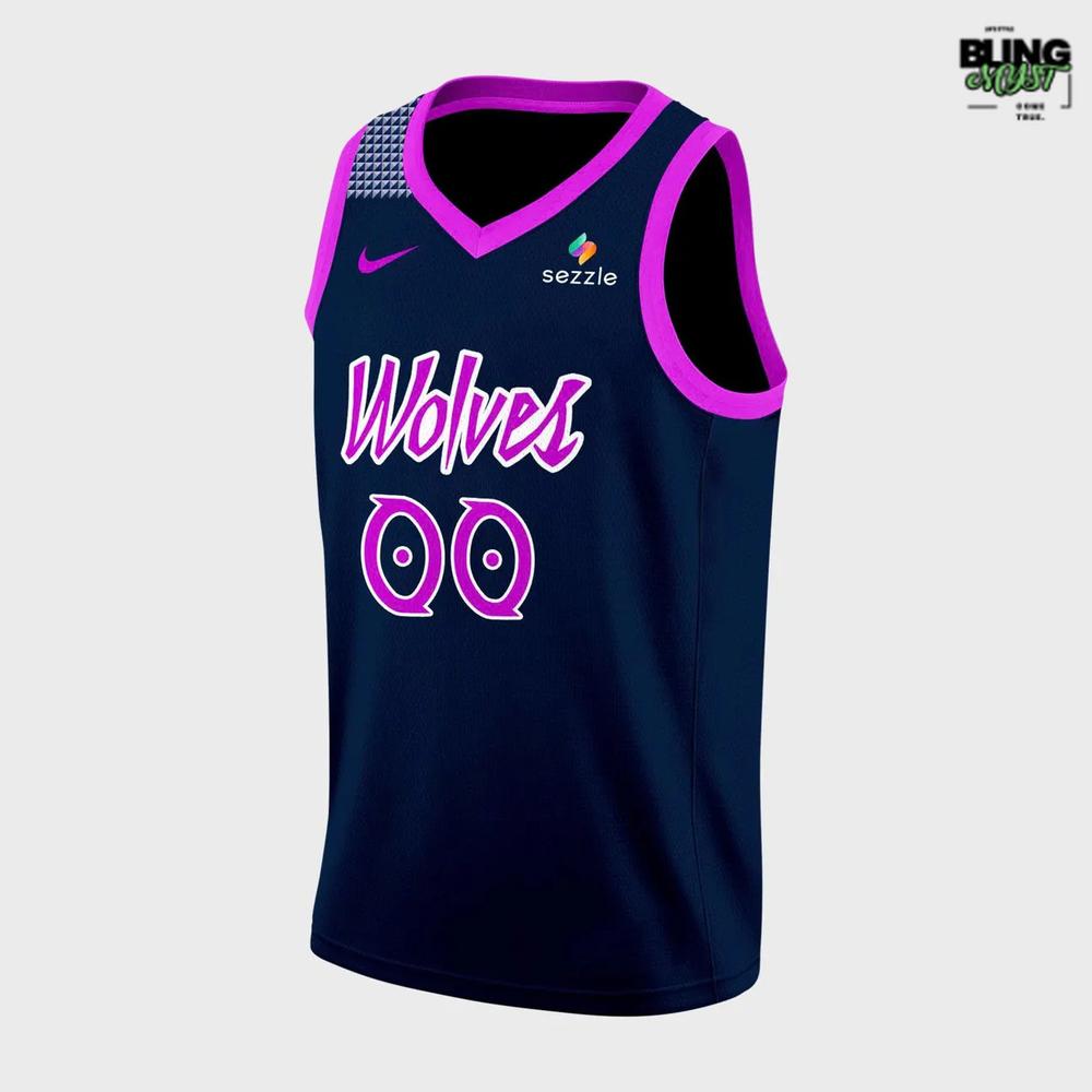 Minnesota Timberwolves City Edition 2025-26 NBA Basketball Jersey Minnesota Timberwolves City Edition 2025-26 NBA Basketball Jersey