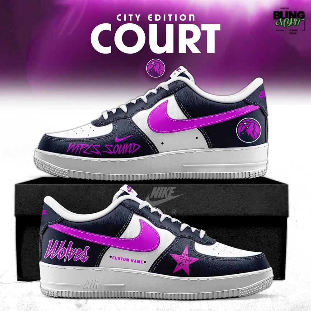 Minnesota Timberwolves City Edition 2025-26 Nike Air Force 1 Minnesota Timberwolves City Edition 2025-26 Nike Air Force 1