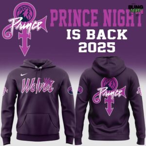Minnesota Timberwolves Prince Night 2025 Hoodie