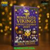 Minnesota Vikings 65TH ANNIVERSARY Christmas Limited Edition Advent Calendar 2025 2