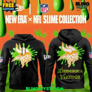 Minnesota Vikings NFL Nickelodeon Slime 2025 Hoodie
