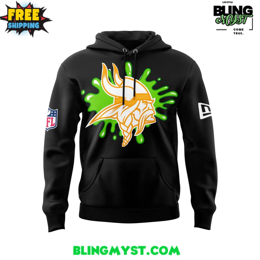 Minnesota Vikings NFL Nickelodeon Slime 2025 Hoodie Minnesota Vikings NFL Nickelodeon Slime 2025 Hoodie