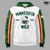 Minnesota Wild Collab Hello Kitty Special Edition Hoodie 2