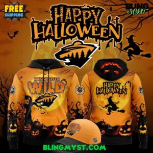 Minnesota Wild Happy Halloween 2025 Hoodie