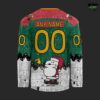 Minnesota Wild Peanuts Christmas 2025 Hockey Jersey 3