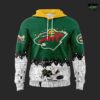 Minnesota Wild Peanuts Christmas 2025 Hoodie 2