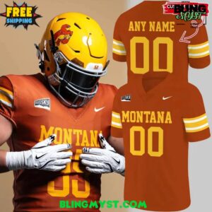 Montana Grizzlies 30th Anniversary Special Edition Football Jersey
