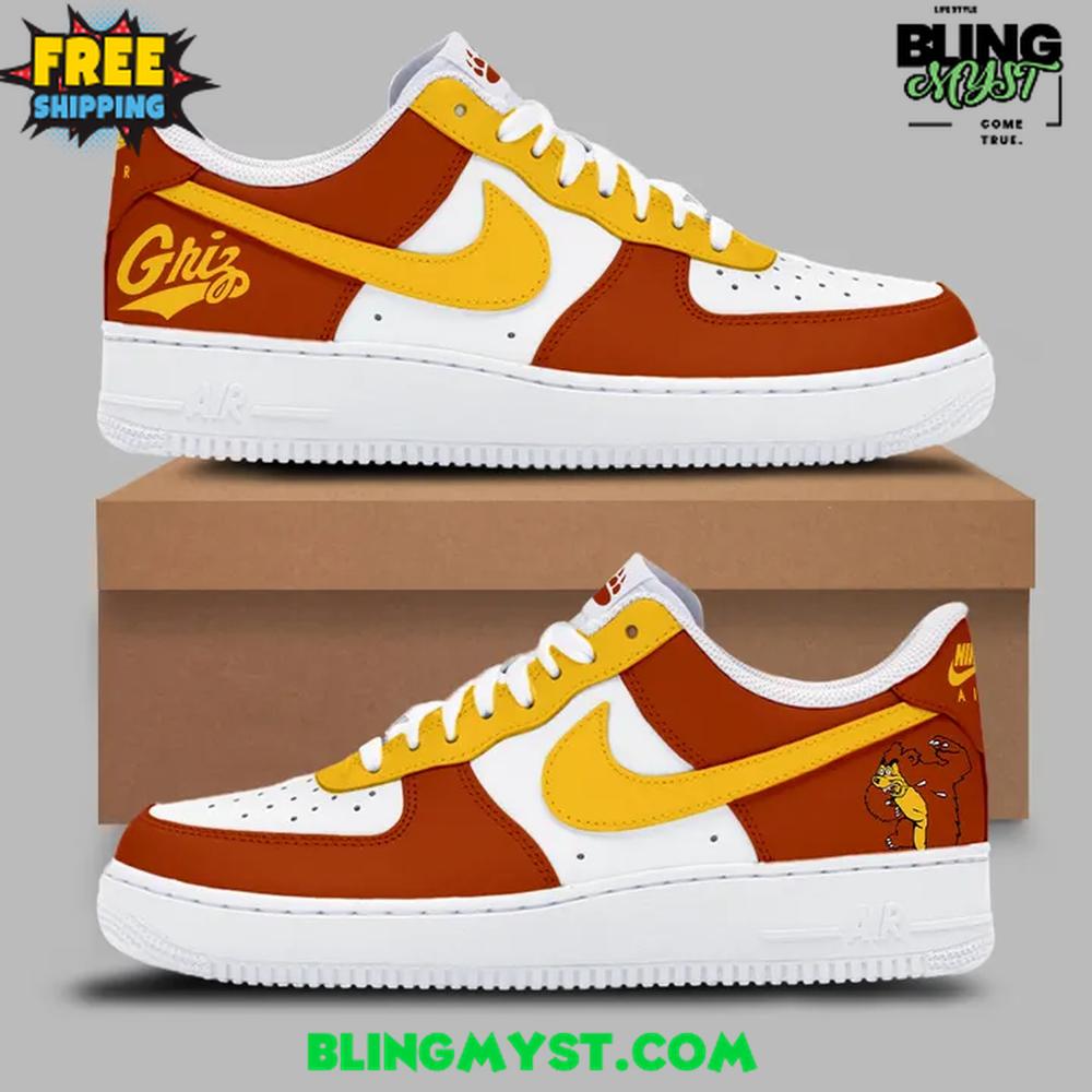 Montana Grizzlies Snarling Grizz Special Edition Air Force 1 Montana Grizzlies Snarling Grizz Special Edition Air Force 1