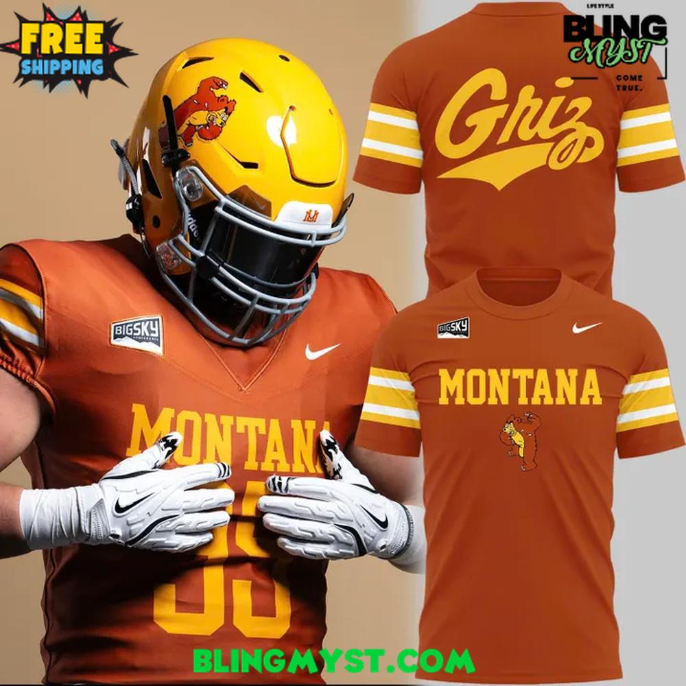 Montana Grizzlies Snarling Grizz Special Edition T-Shirt Montana Grizzlies Snarling Grizz Special Edition T-Shirt