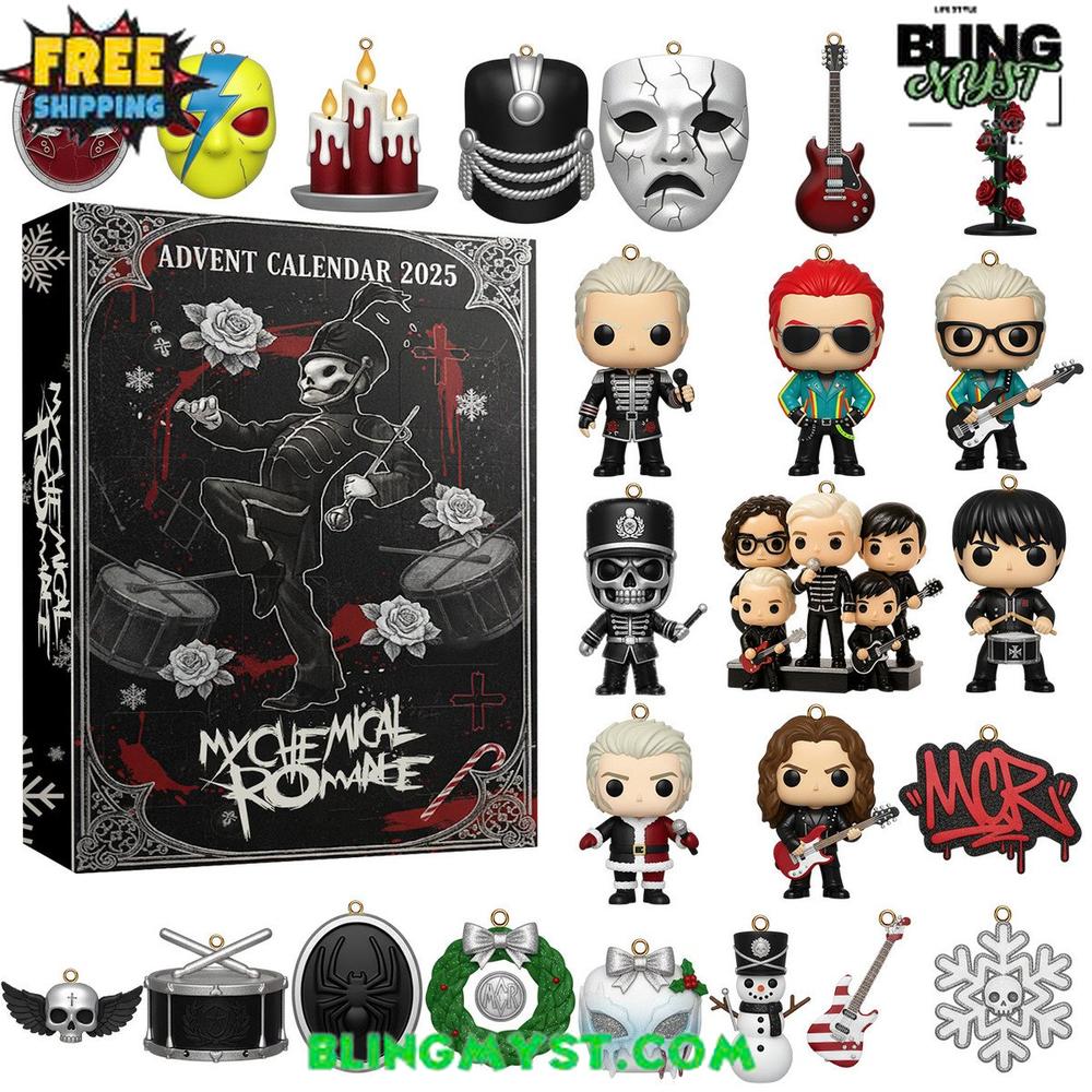 My Chemical Romance Limited Edition Advent Calendar My Chemical Romance Limited Edition Advent Calendar