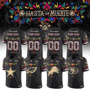 NFL Team x Hasta La Muerte Limited Edition Football Jersey