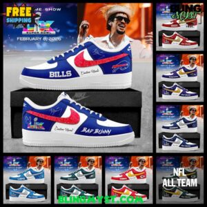 NFL x Bad Bunny 2026 Super Bowl LX Air Force 1 – All Teams