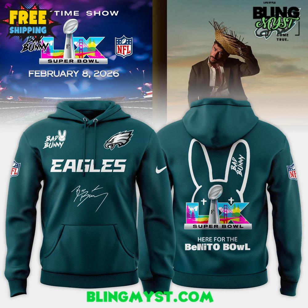 NFL x Bad Bunny 2026 Super Bowl LX Hoodie – All Teams NFL x Bad Bunny 2026 Super Bowl LX Hoodie – All Teams