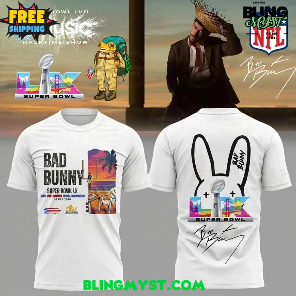 NFL x Bad Bunny Super Bowl LX T-Shirt NFL x Bad Bunny Super Bowl LX T-Shirt