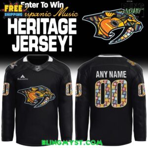 Nashville Predators 2025 Hispanic Music Heritage Hockey Jersey