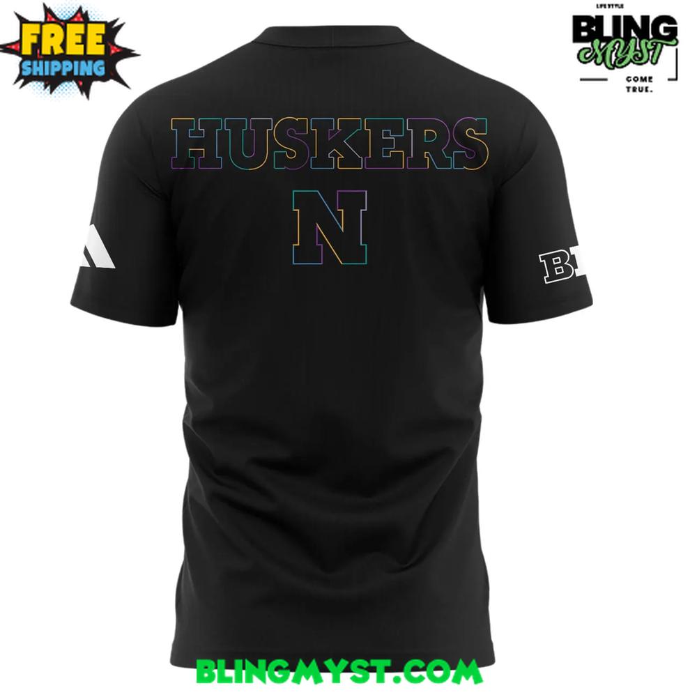 Nebraska Cornhuskers Crucial Catch Intercept Cancer 2025 T-Shirt Nebraska Cornhuskers Crucial Catch Intercept Cancer 2025 T-Shirt