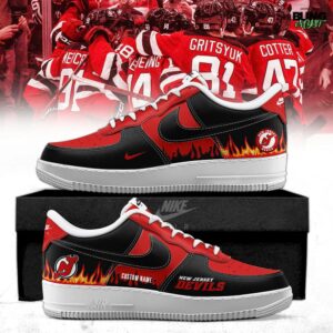 New Jersey Devils Customized Air Force 1