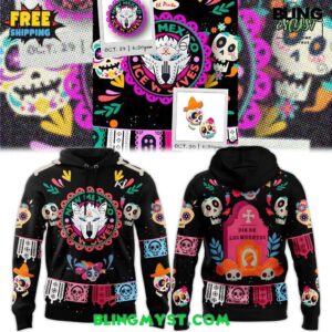 New Mexico Ice Wolves Dia de Los Muertos Premium Hoodie
