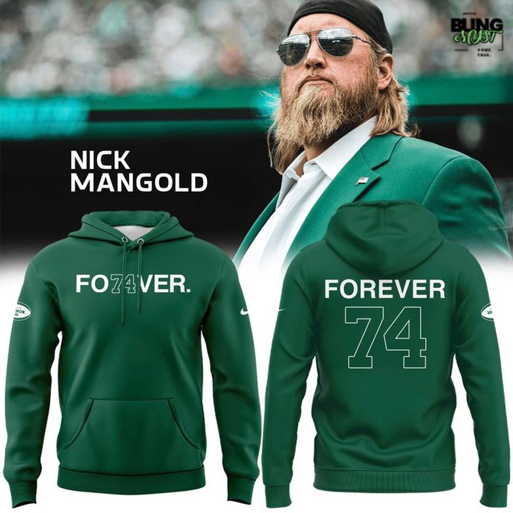 New York Jets Legend Nick Mangold Forever Remembered Hoodie New York Jets Legend Nick Mangold Forever Remembered Hoodie