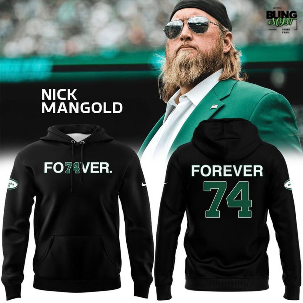 New York Jets Legend Nick Mangold Forever Remembered Hoodie New York Jets Legend Nick Mangold Forever Remembered Hoodie