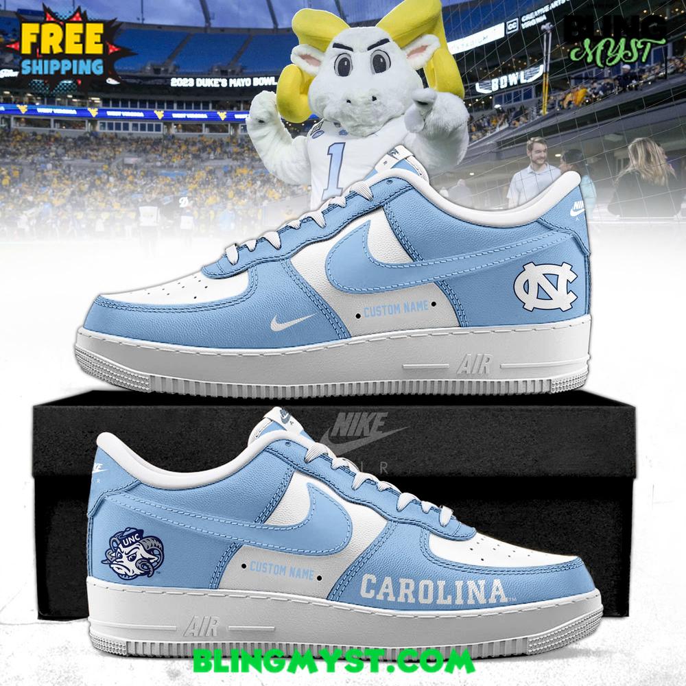 North Carolina Tar Heels Customized Edition Air Force 1 North Carolina Tar Heels Customized Edition Air Force 1