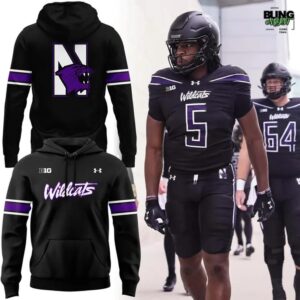 Northwestern Wildcats Football 2025 Hoodie