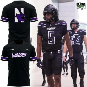 Northwestern Wildcats Football 2025 T-Shirt