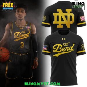Notre Dame Fighting Irish 2025 The Bend Replica T-Shirt